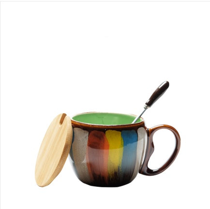 Creative ceramic cup milk cup water cup coffee cup breakfast cup
