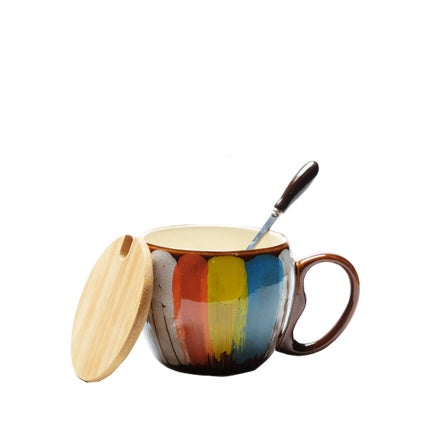 Creative ceramic cup milk cup water cup coffee cup breakfast cup