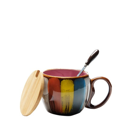 Creative ceramic cup milk cup water cup coffee cup breakfast cup