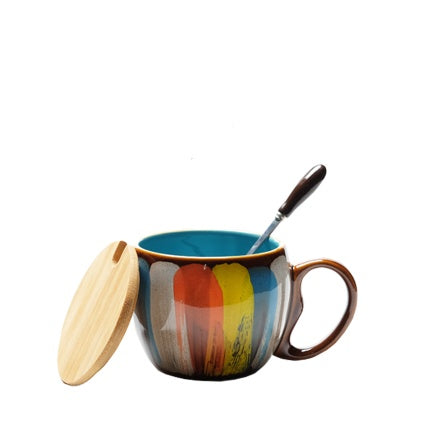 Creative ceramic cup milk cup water cup coffee cup breakfast cup